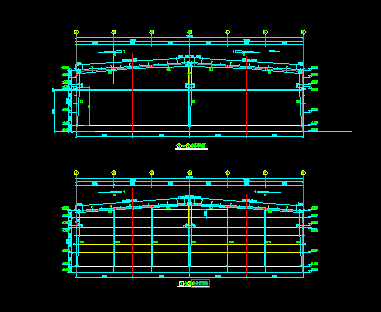 机械钢结构厂房工程设计图免费下载 - 钢结构 - 土木工程网